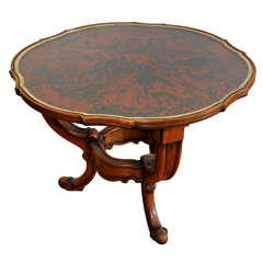Maison Frank - Turtoise inlaid coffee table